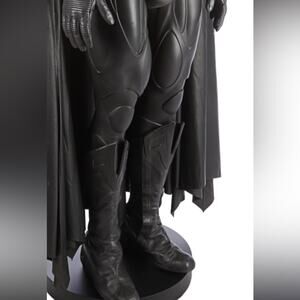 Latex batman cosplay boot tops